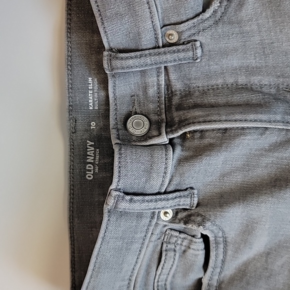 Old Navy, Karate 360° Stretch Slim Jeans for Boys, Size 10 - Picture 3 of 3